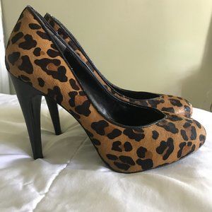 BCBGeneration Perfect Leopard Print pumps